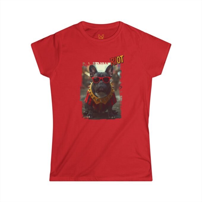 Punky Frenchie Riot Woman Tee