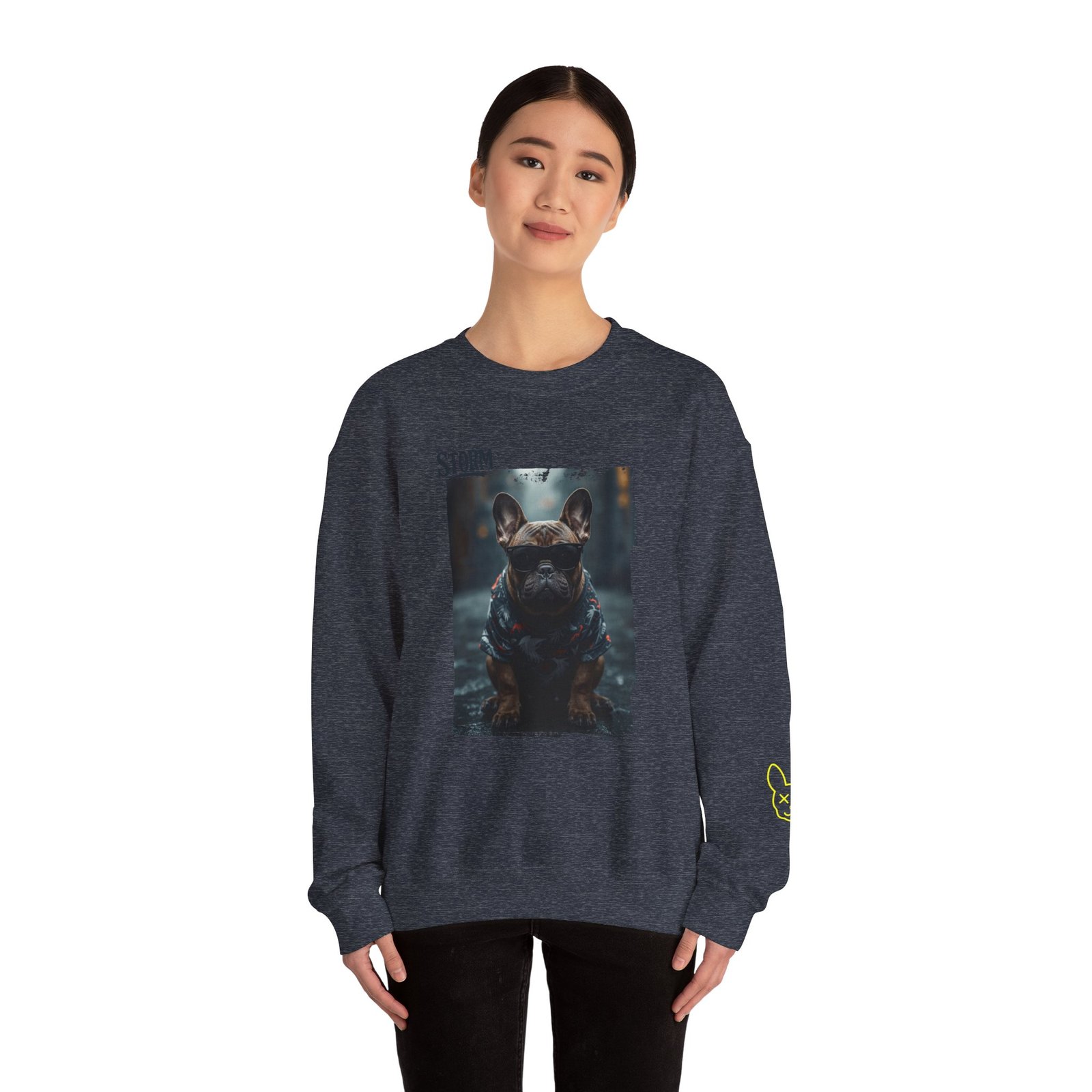 Punky Frenchie Storm Sweatshirt - Image 33