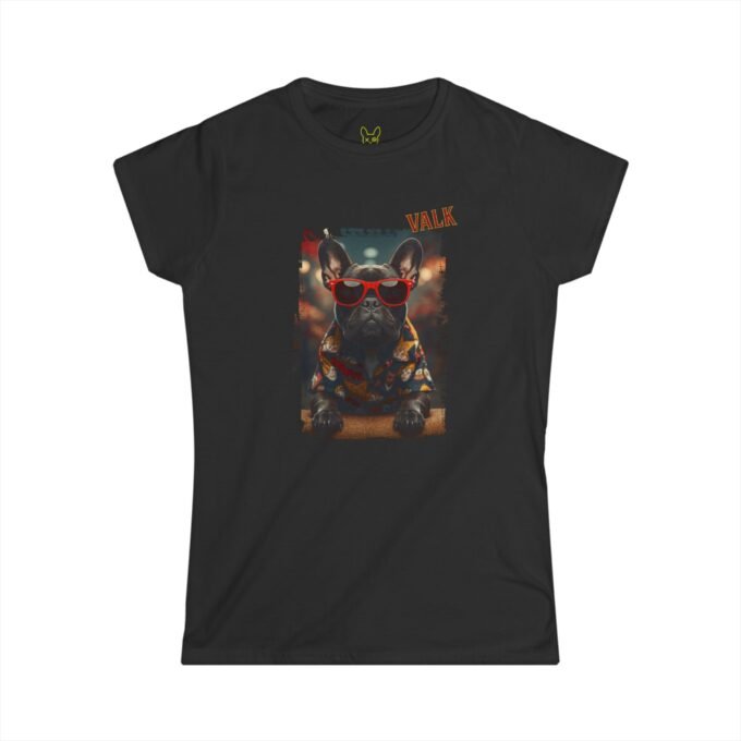 Punky Frenchie Valk Woman Tee
