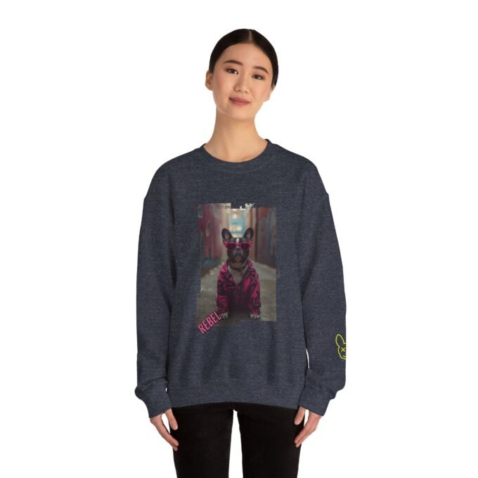 Punky Frenchie Rebel Sweatshirt