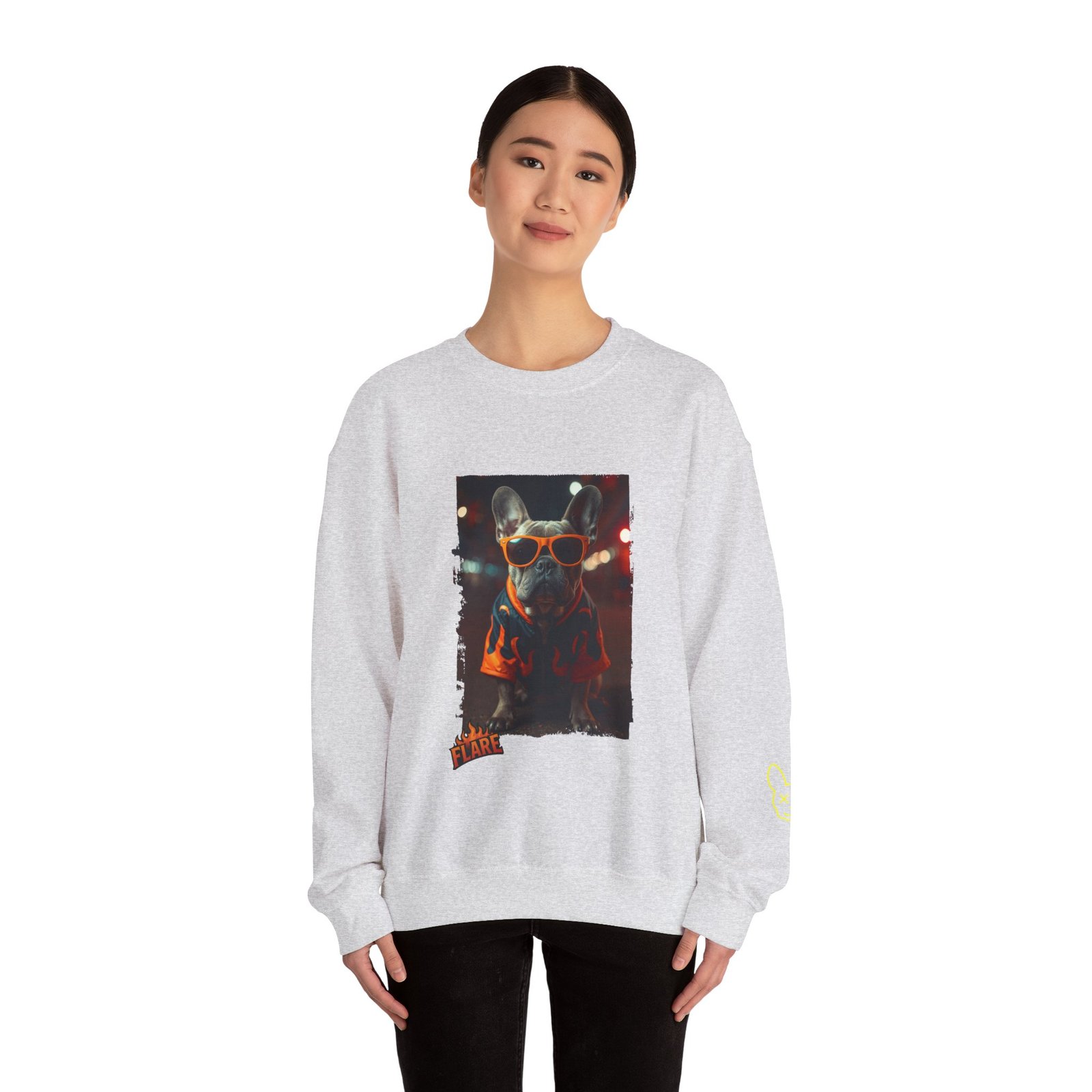 Punky Frenchie Flare Sweatshirt - Image 9