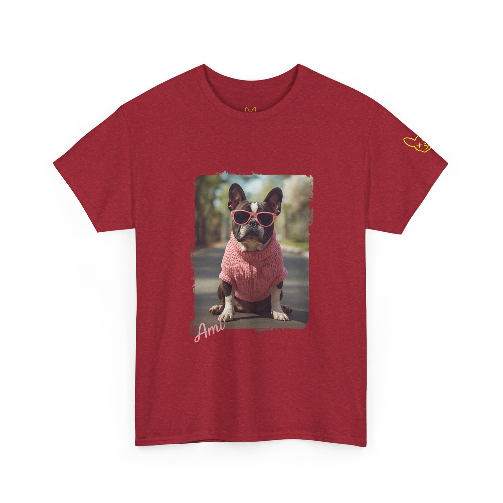 Punky Frenchie Ami Tee - Image 24