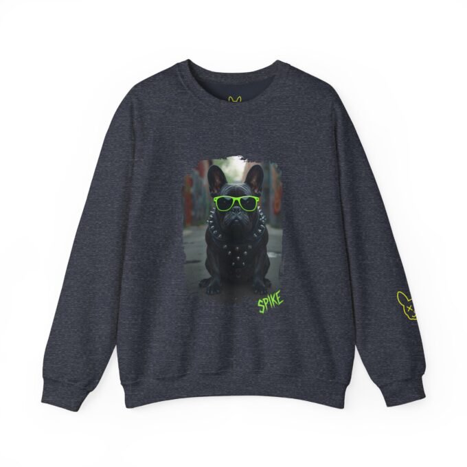 Punky Frenchie Spike Sweatshirt
