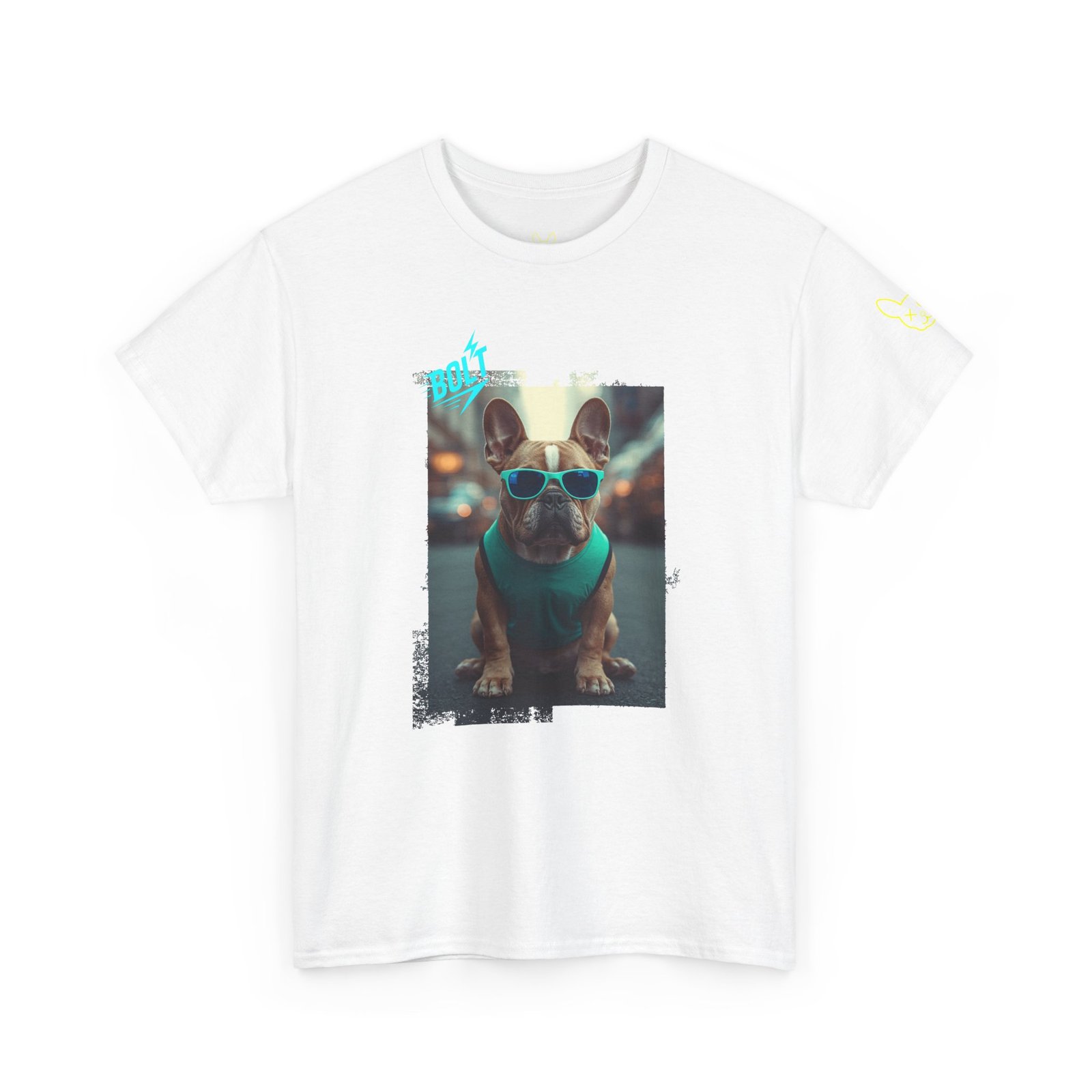 Punky Frenchie Bolt Tee - Image 4