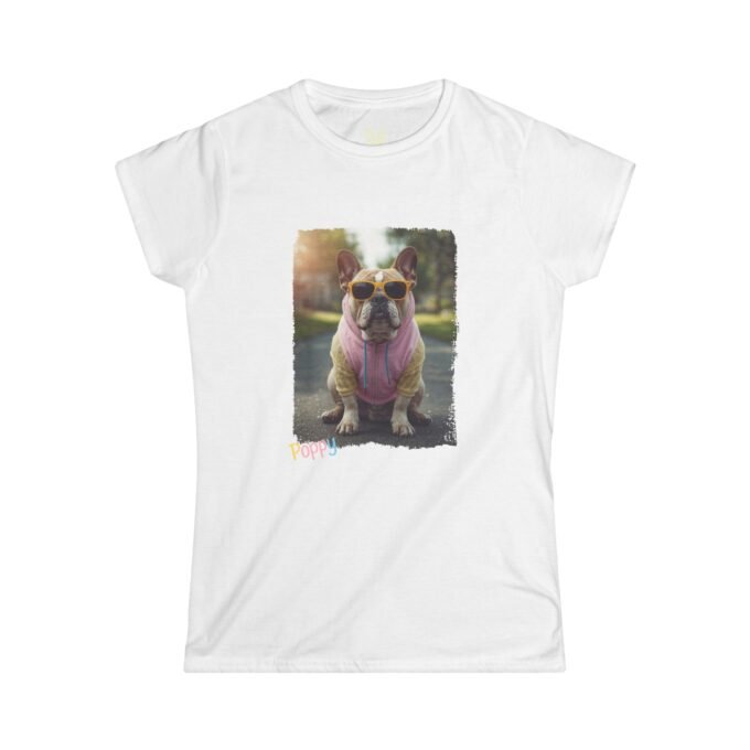 Punky Frenchie Poppy Woman Tee