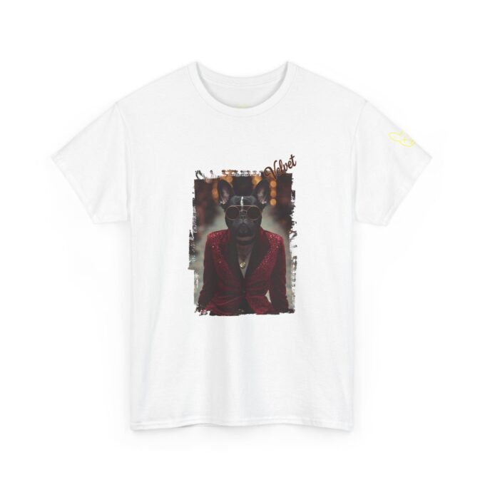 Punky Frenchie Velvet Tee