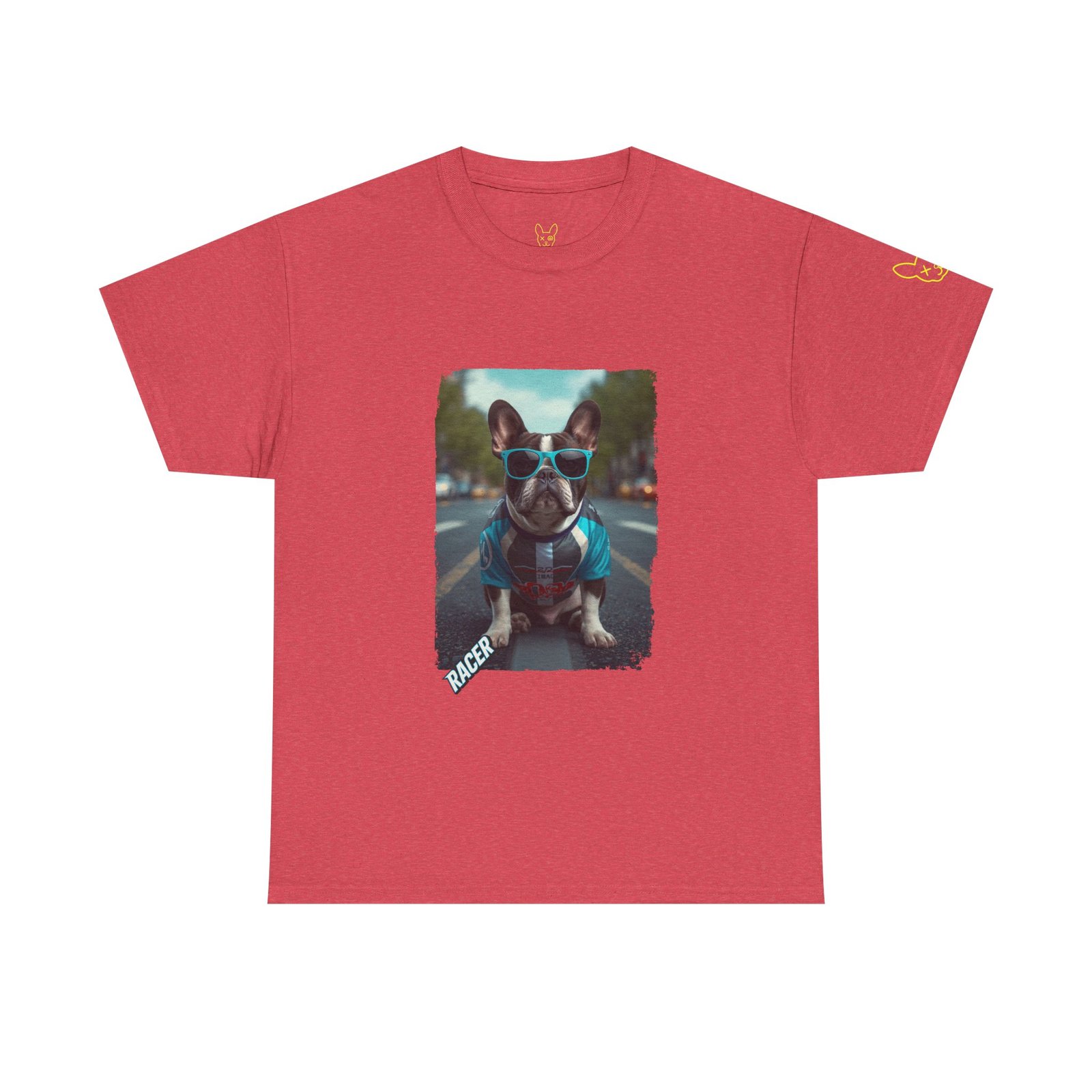 Punky Frenchie Racer Tee - Image 14