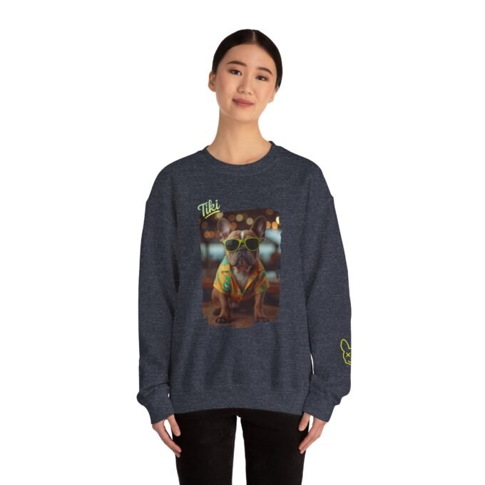 Punky Frenchie Tiki Sweatshirt