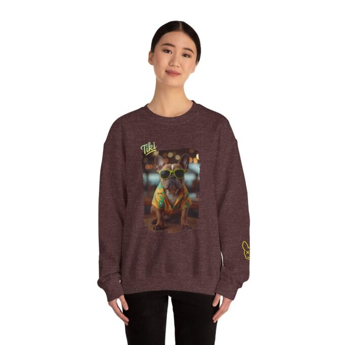 Punky Frenchie Tiki Sweatshirt