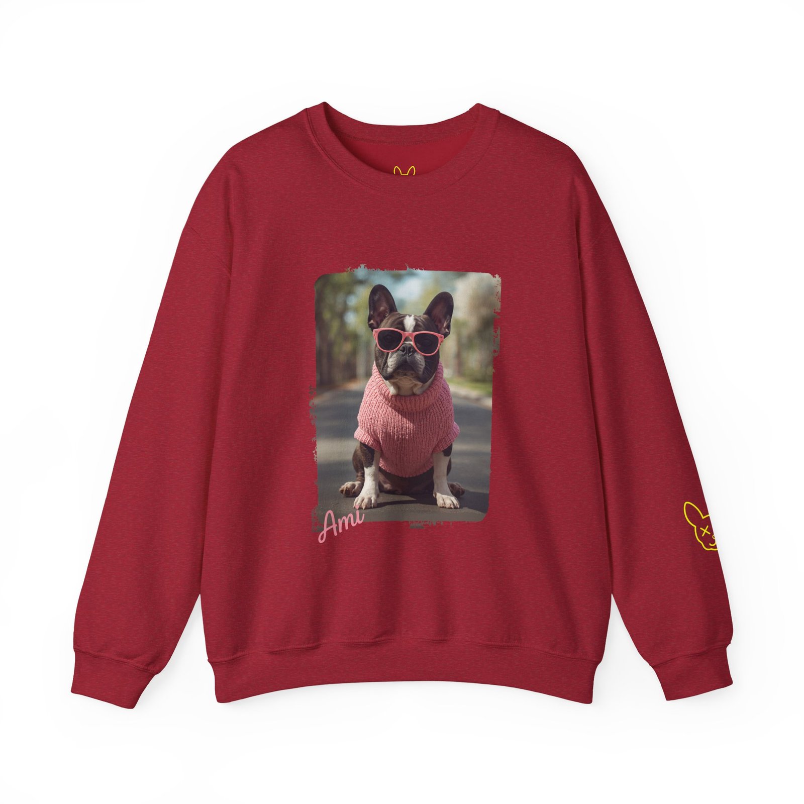 Punky Frenchie Ami Sweatshirt - Image 46