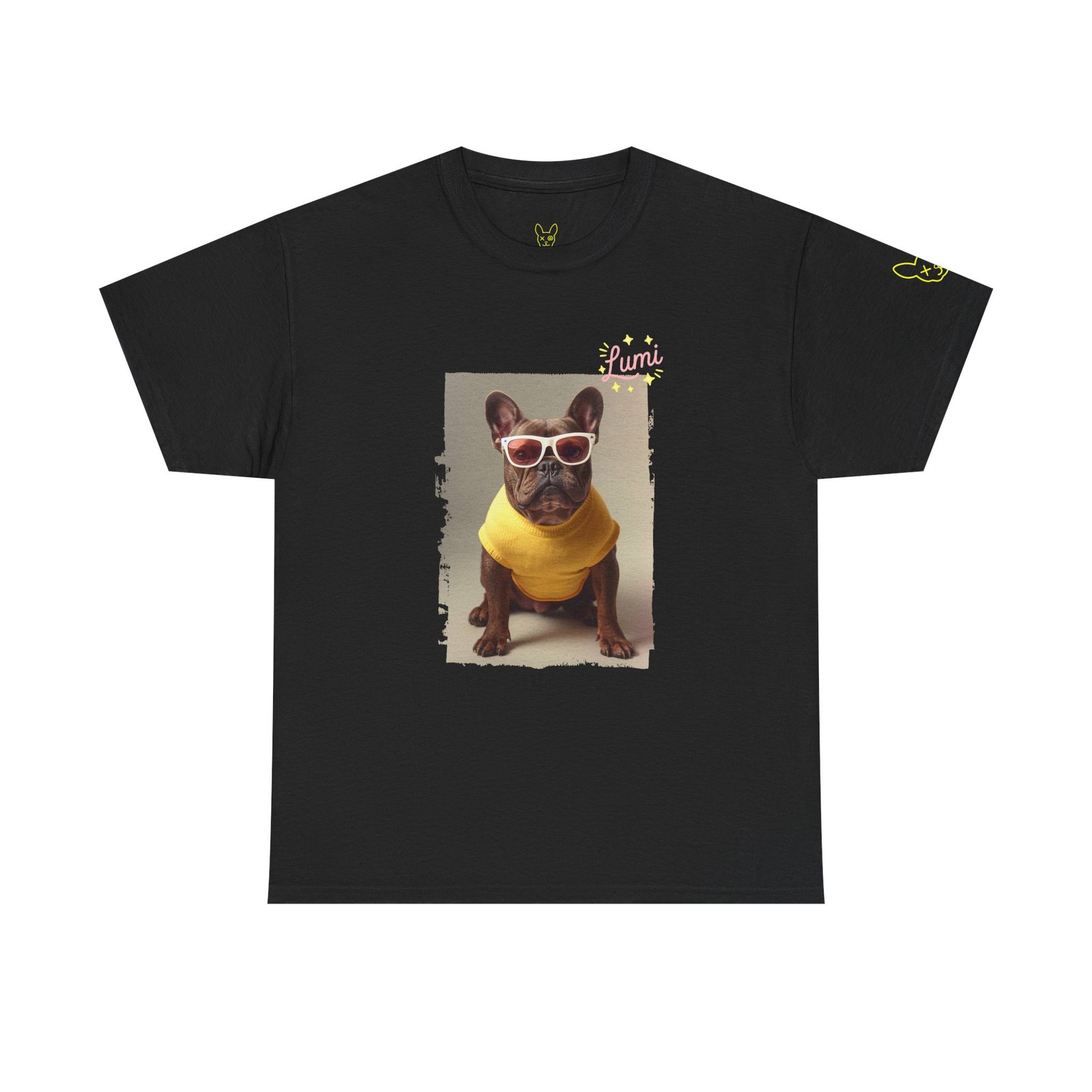 Punky Frenchie Lumi Tee - Image 6