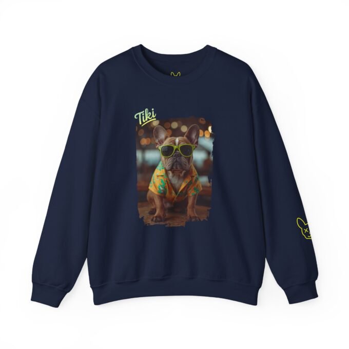 Punky Frenchie Tiki Sweatshirt