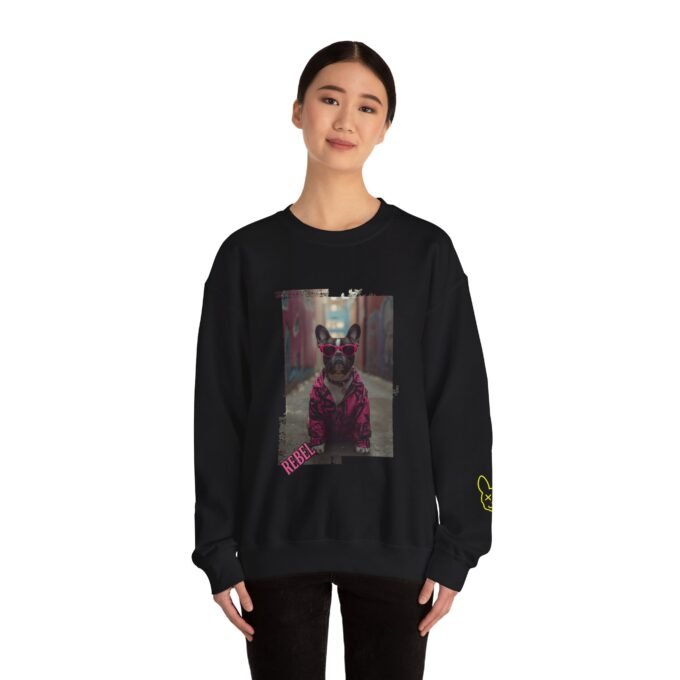 Punky Frenchie Rebel Sweatshirt