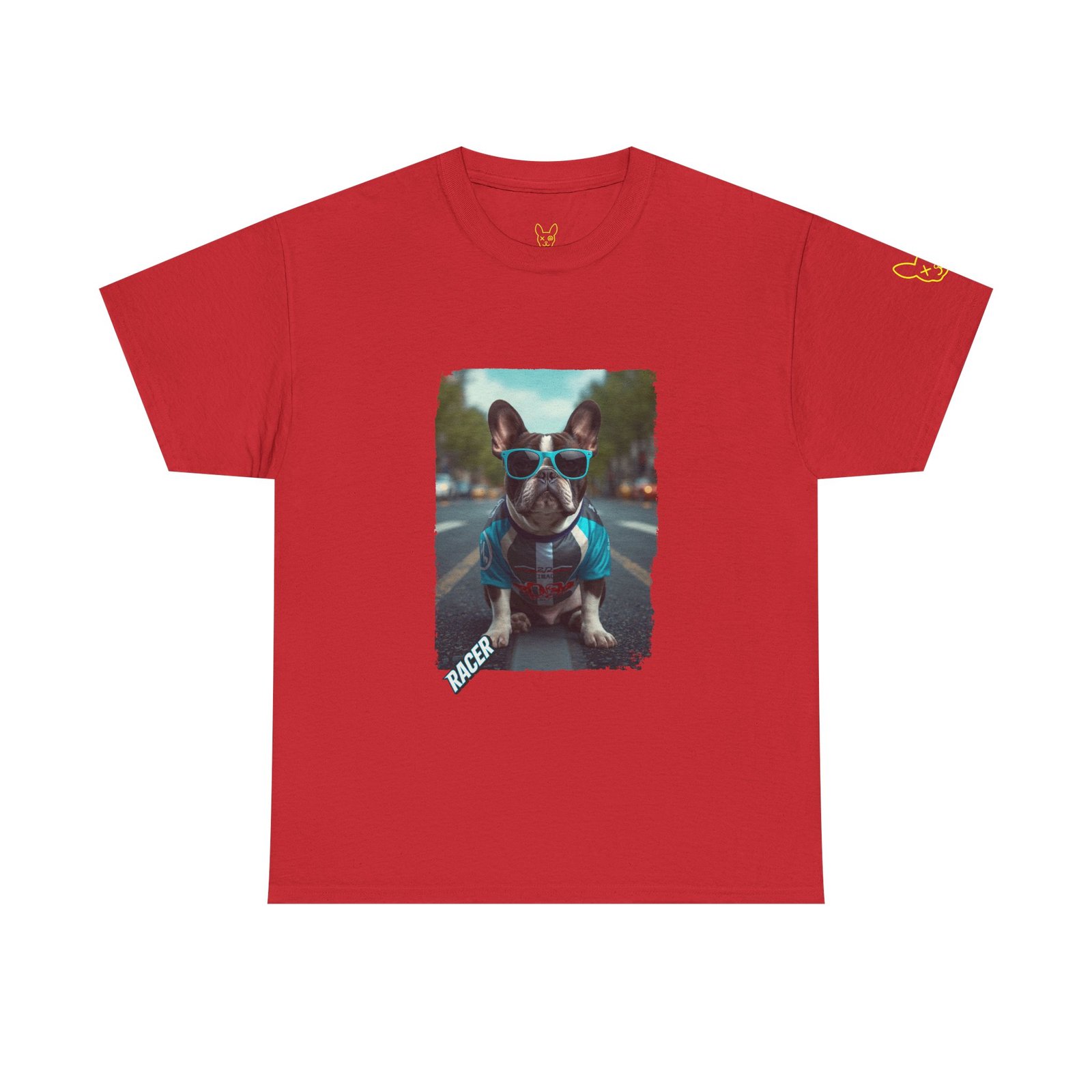 Punky Frenchie Racer Tee - Image 18