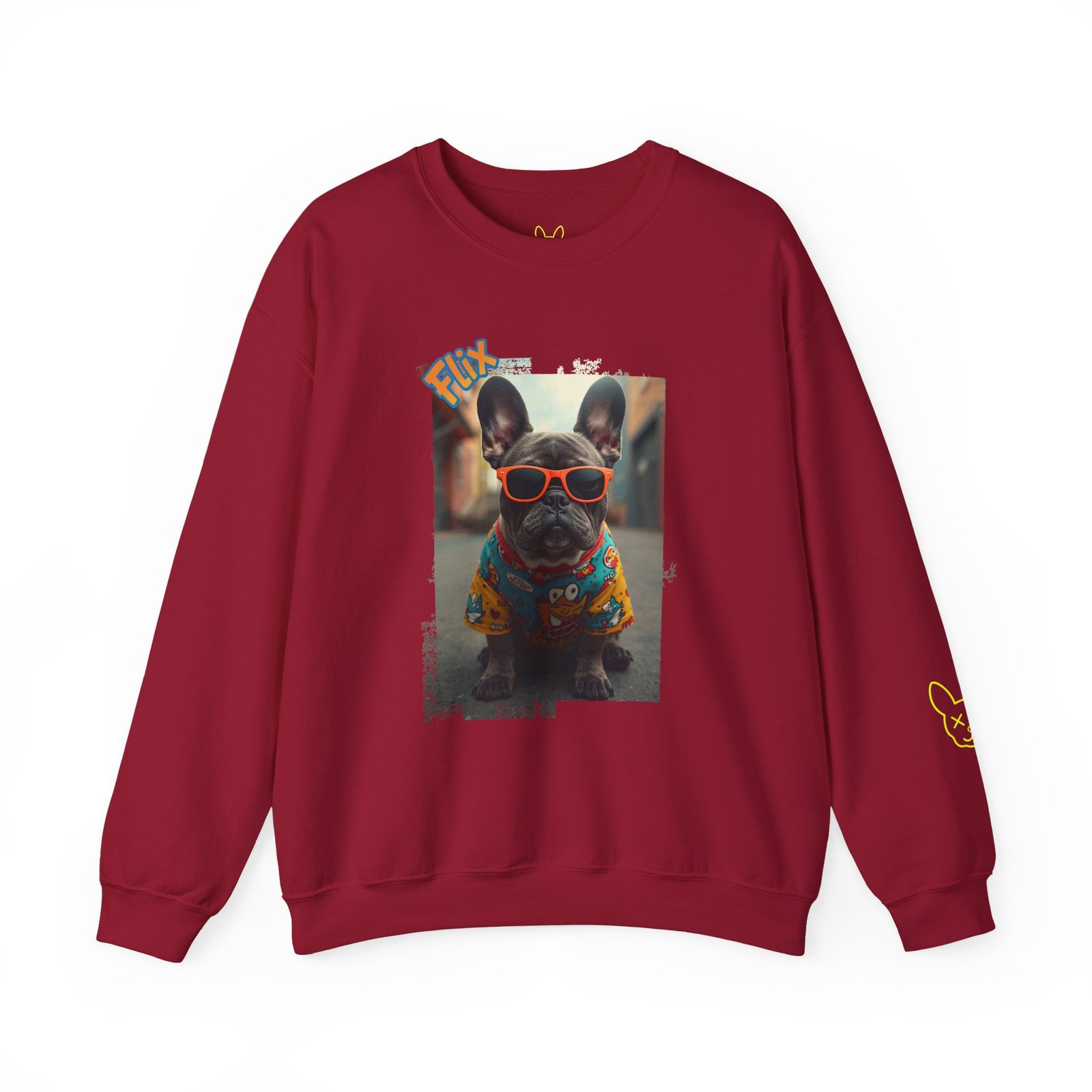 Punky Frenchie Flix Sweatshirt - Image 54
