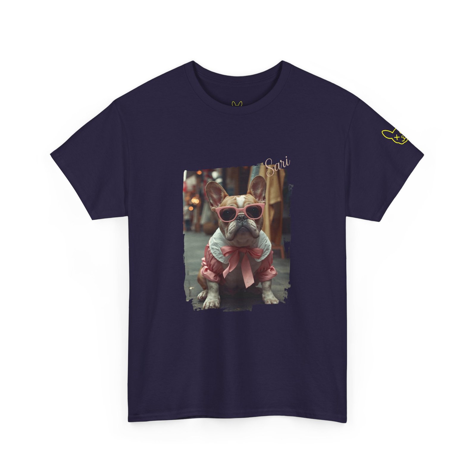 Punky Frenchie Sari Tee - Image 12