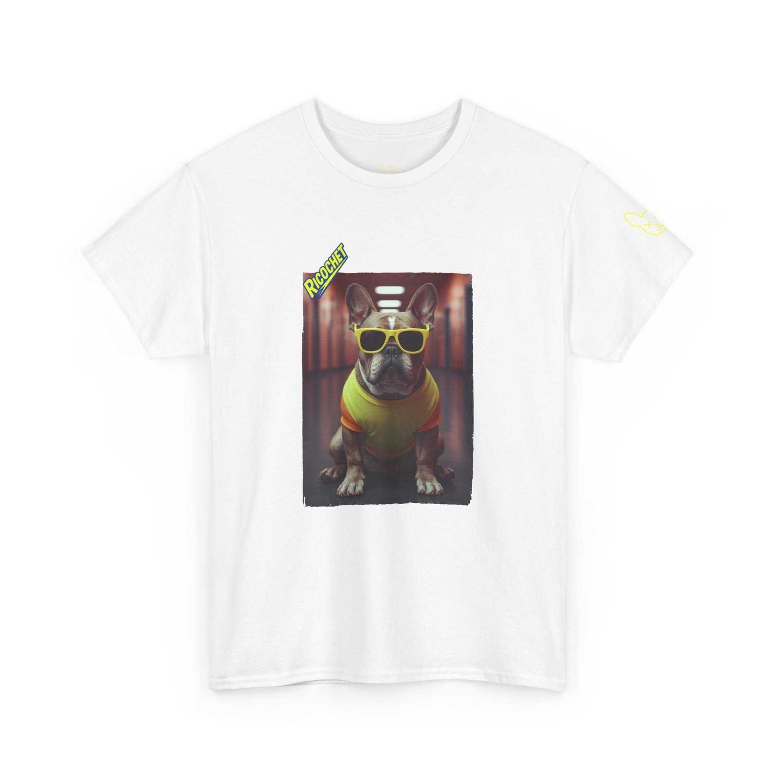 Punky Frenchie Ricochet Tee - Image 4