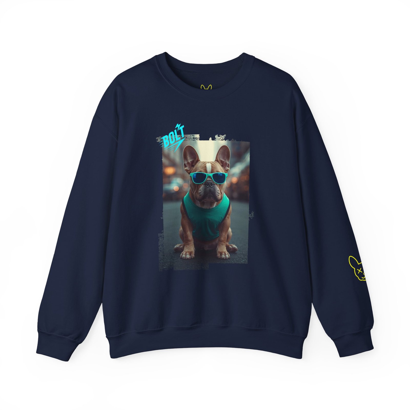 Punky Frenchie Bolt Sweatshirt - Image 34