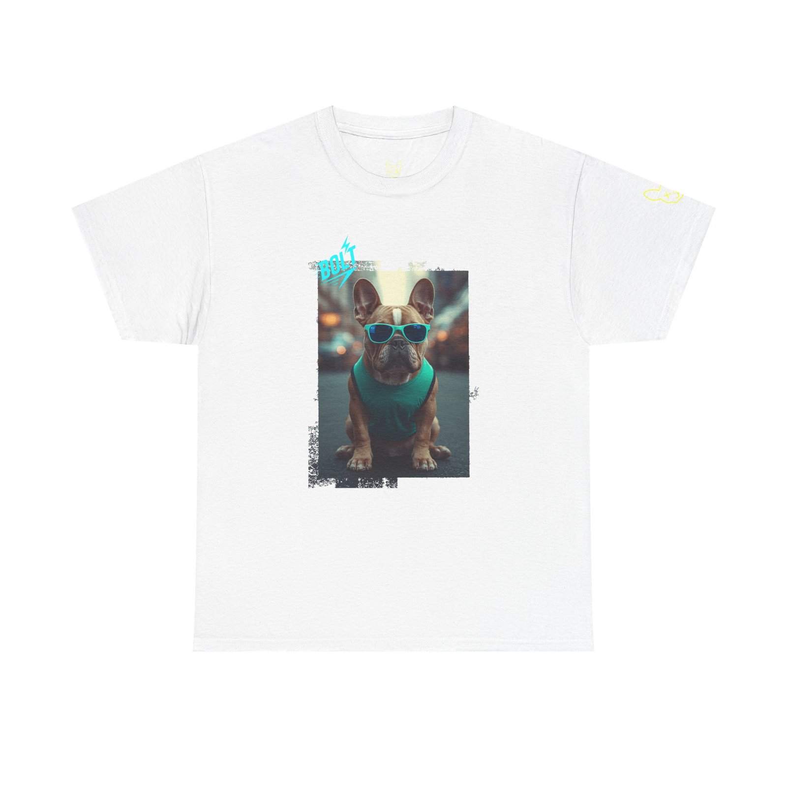 Punky Frenchie Bolt Tee - Image 2