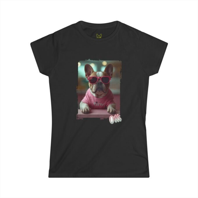 Punky Frenchie Olli Woman Tee