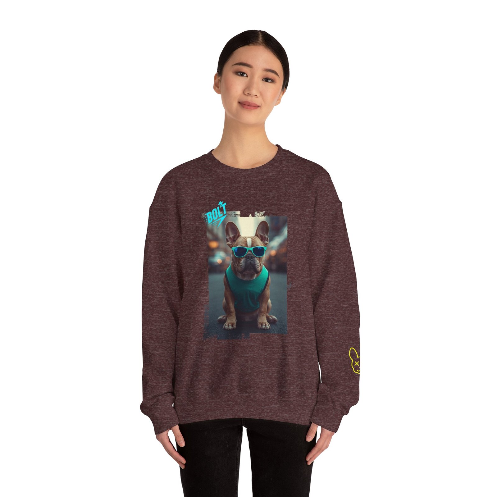 Punky Frenchie Bolt Sweatshirt - Image 17