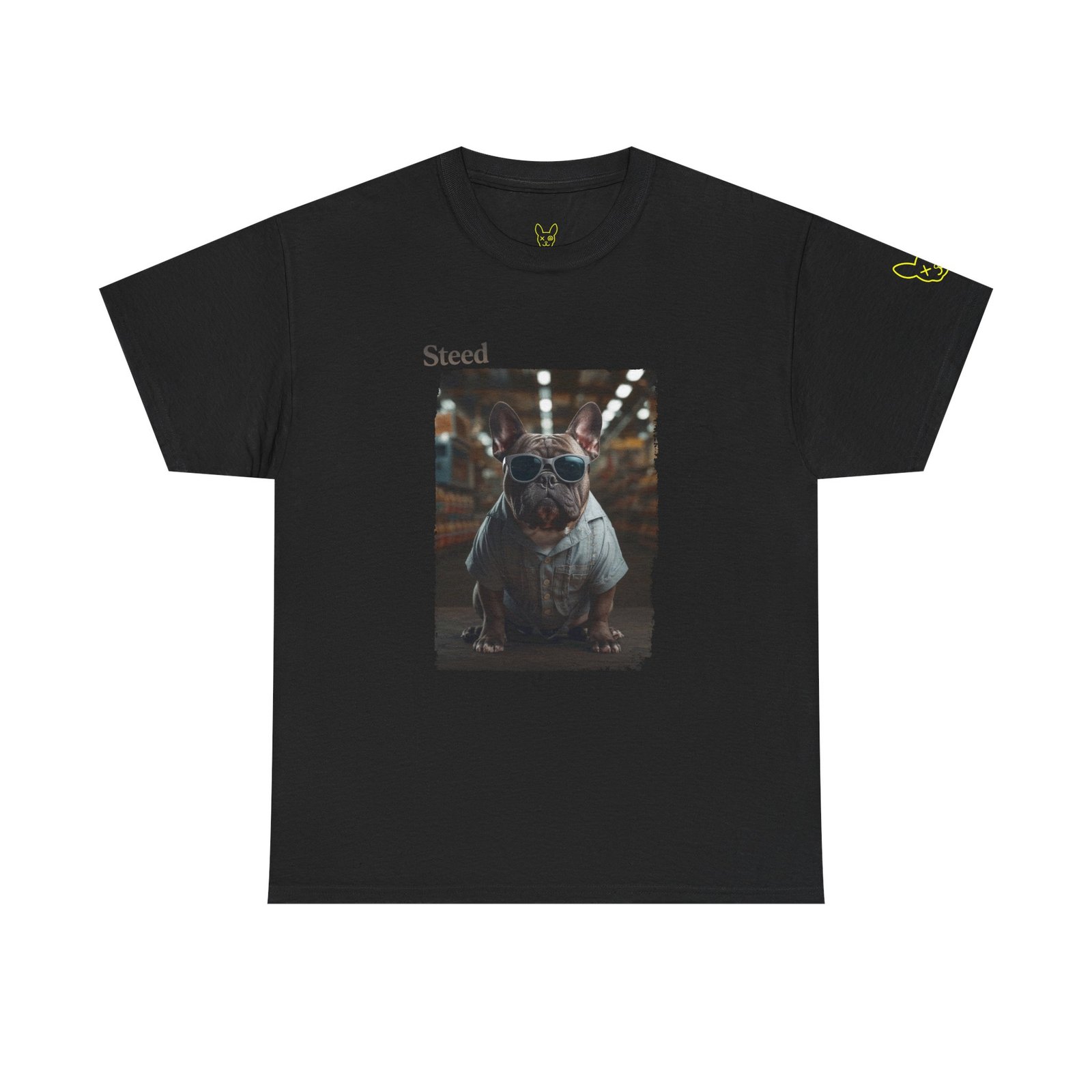 Punky Frenchie Steed Tee - Image 6