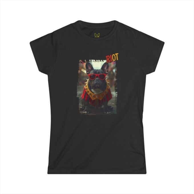 Punky Frenchie Riot Woman Tee