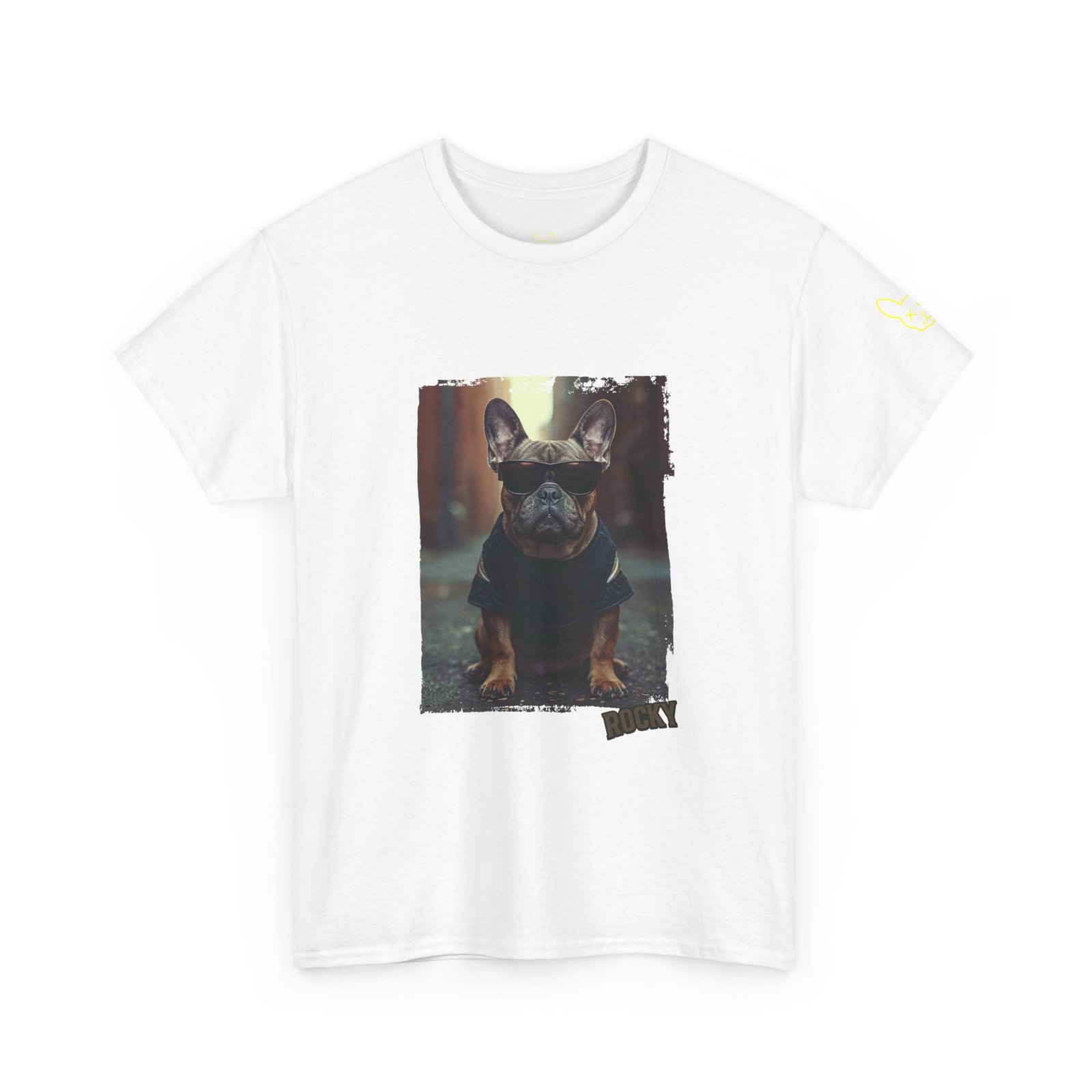 Punky Frenchie Rocky Tee - Image 4