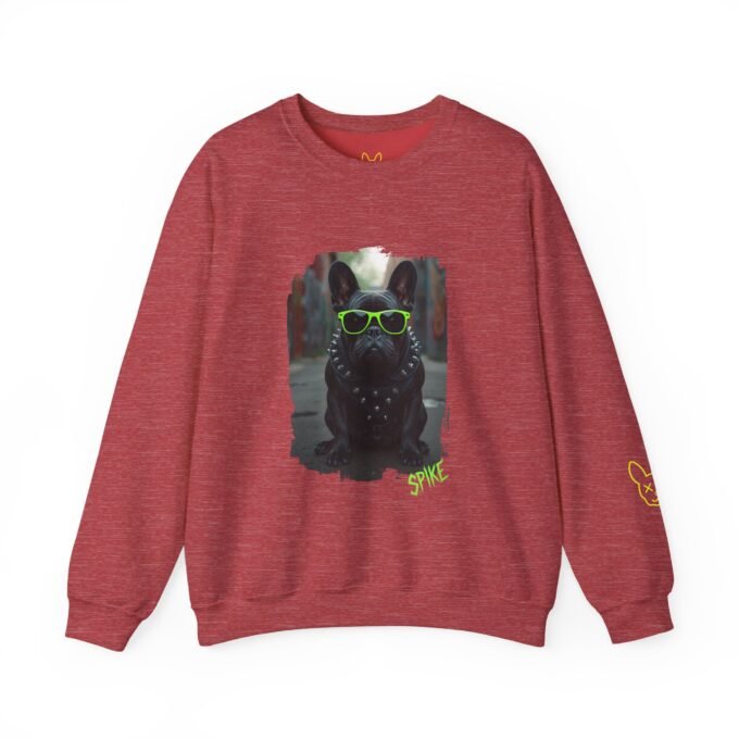 Punky Frenchie Spike Sweatshirt