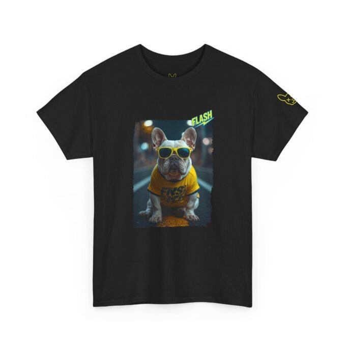 Punky Frenchie Flash Tee
