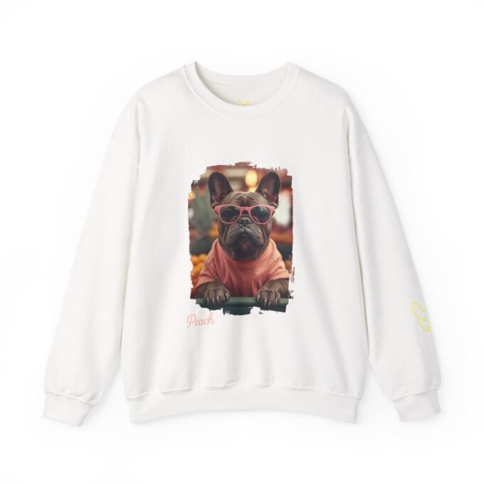 Punky Frenchie Peach Sweatshirt