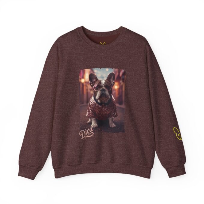 Punky Frenchie Diva Sweatshirt