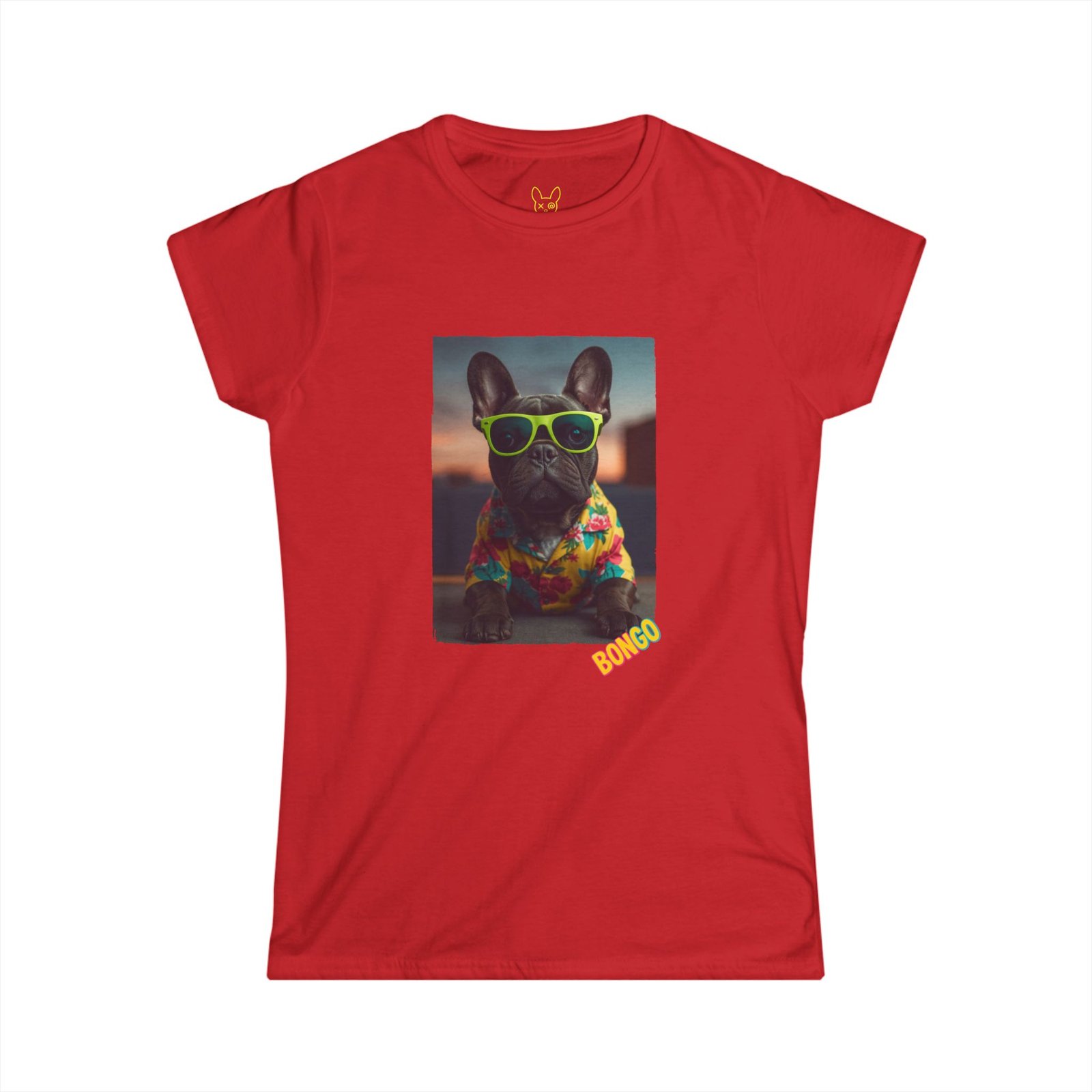 Punky Frenchie Bongo Woman Tee - Image 8