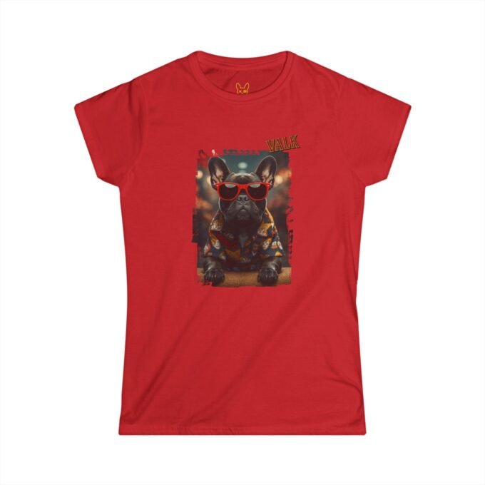 Punky Frenchie Valk Woman Tee