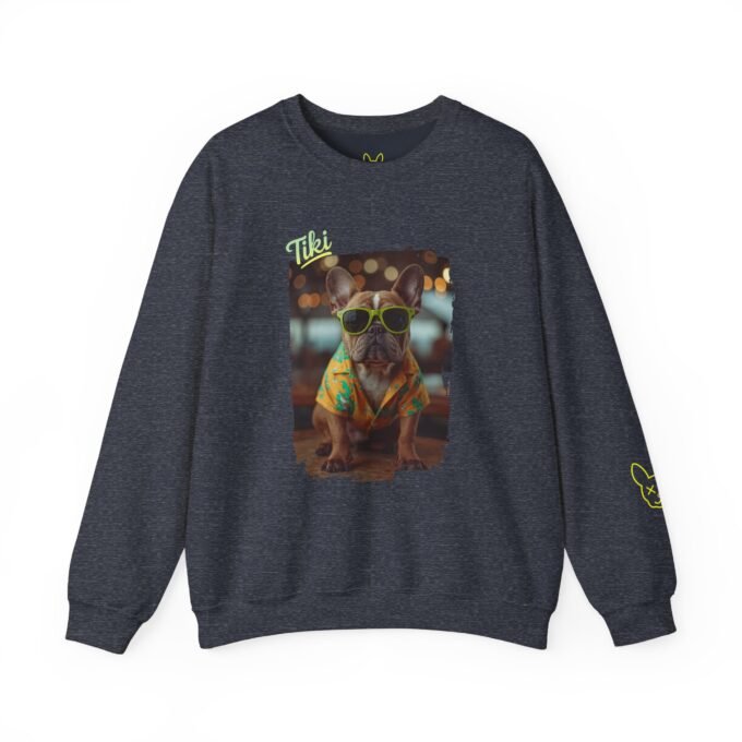 Punky Frenchie Tiki Sweatshirt