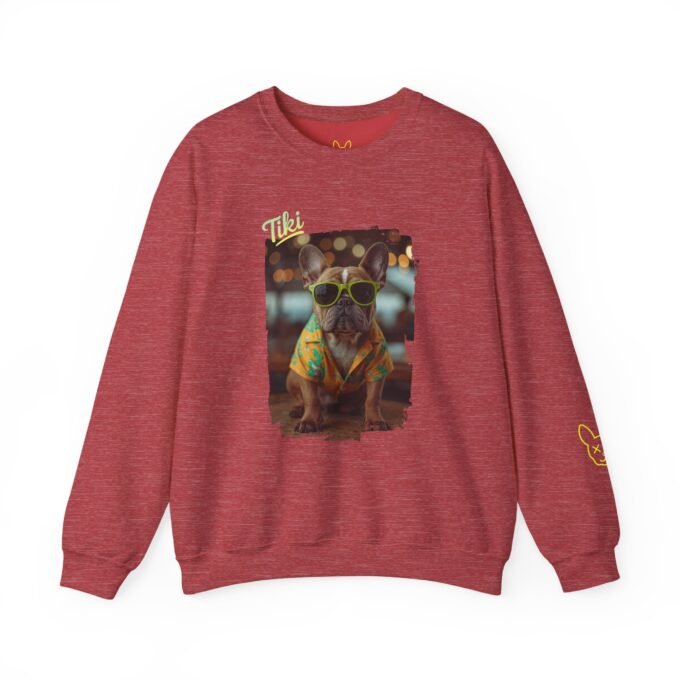 Punky Frenchie Tiki Sweatshirt