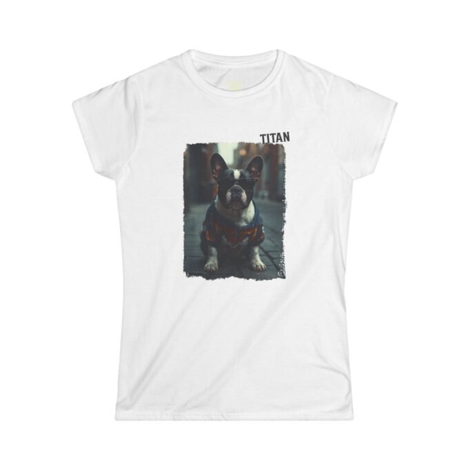 Punky Frenchie Titan Woman Tee