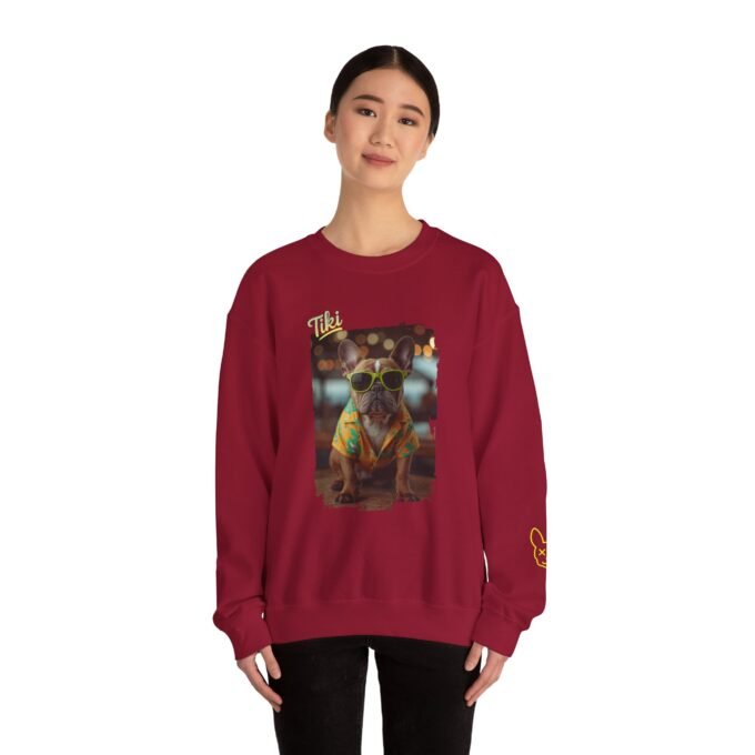 Punky Frenchie Tiki Sweatshirt