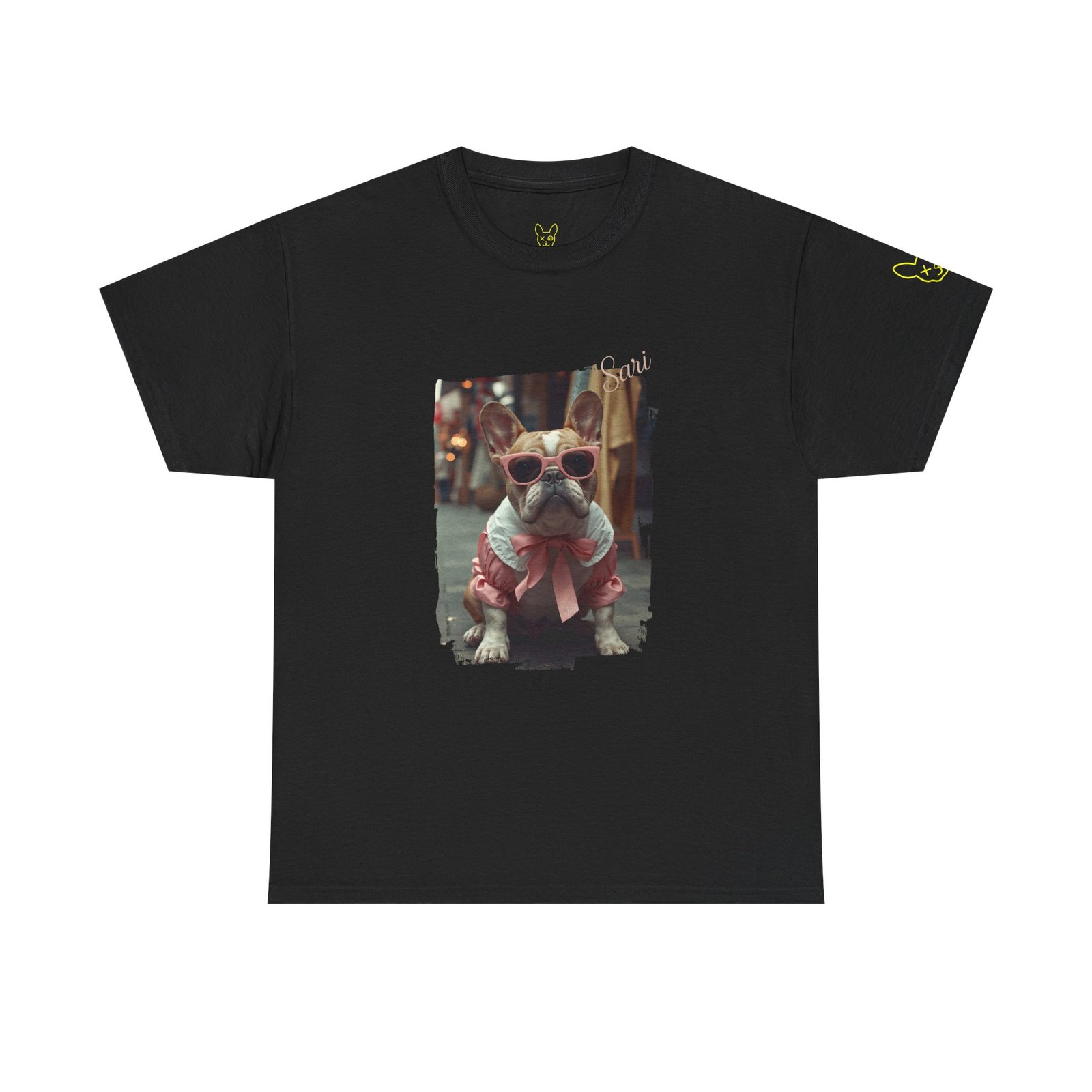 Punky Frenchie Sari Tee - Image 6