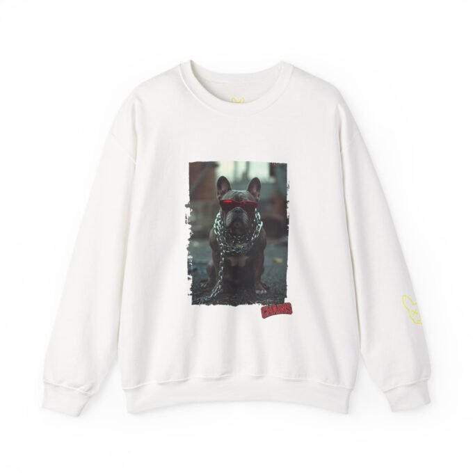 Punky Frenchie Chains Sweatshirt