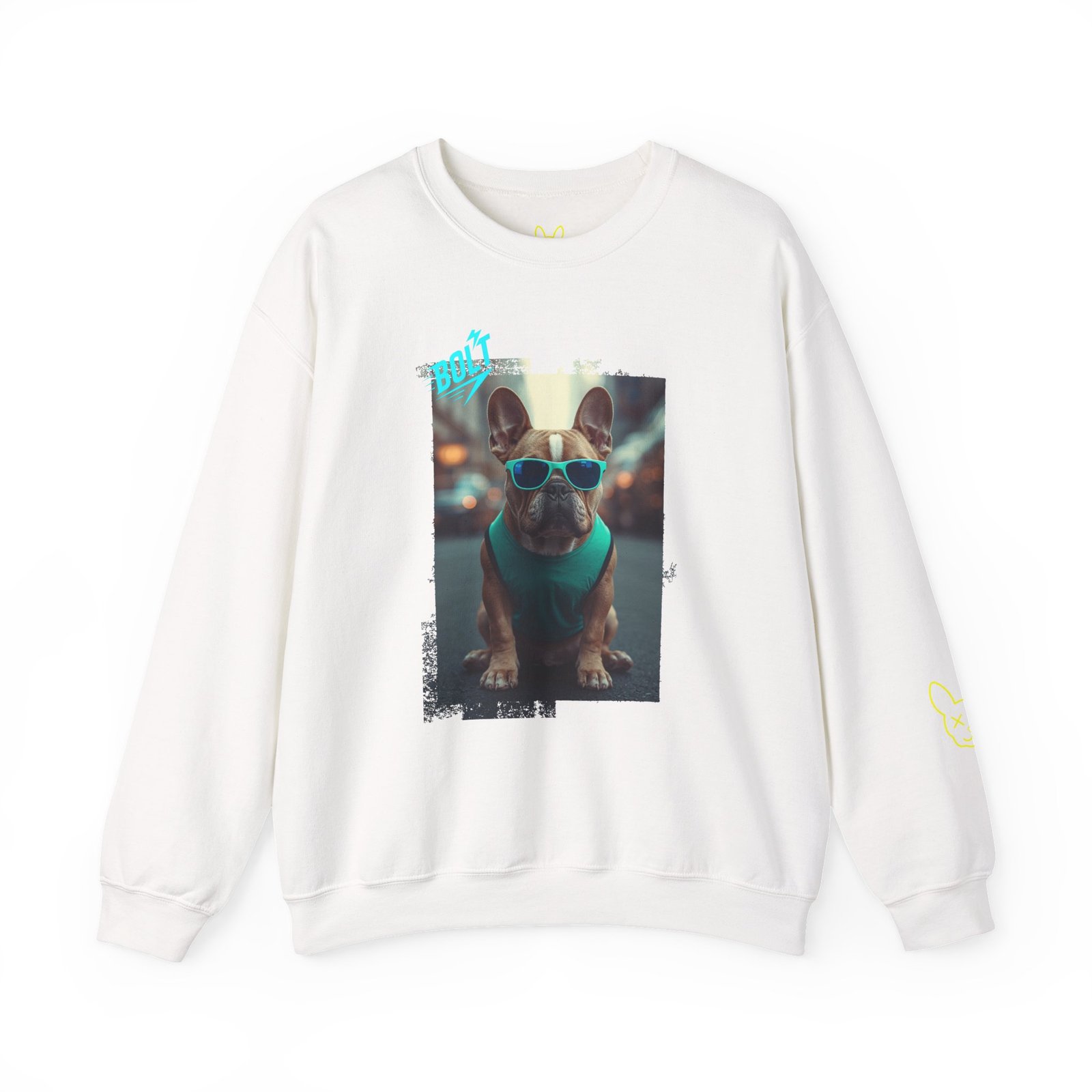Punky Frenchie Bolt Sweatshirt - Image 2