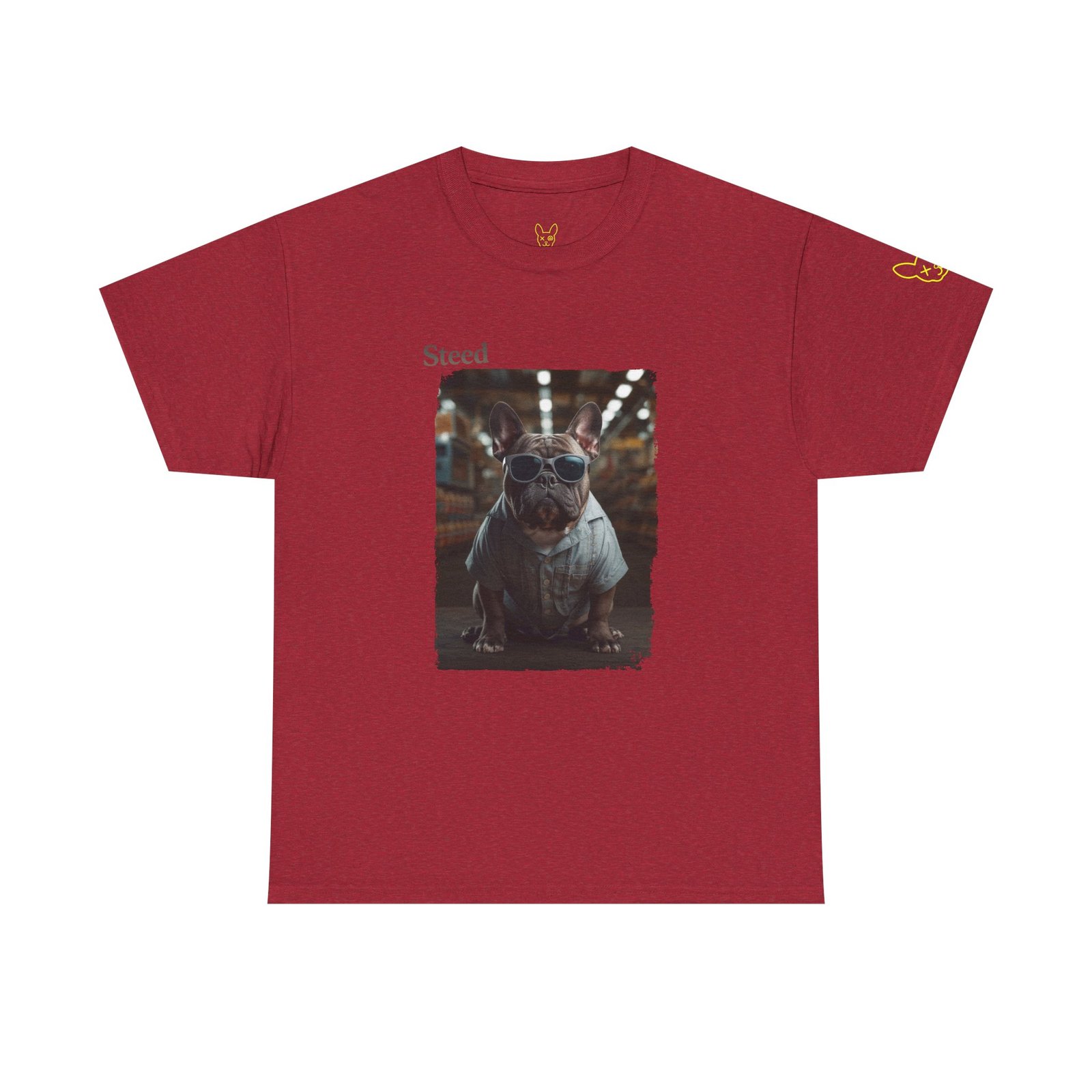 Punky Frenchie Steed Tee - Image 22