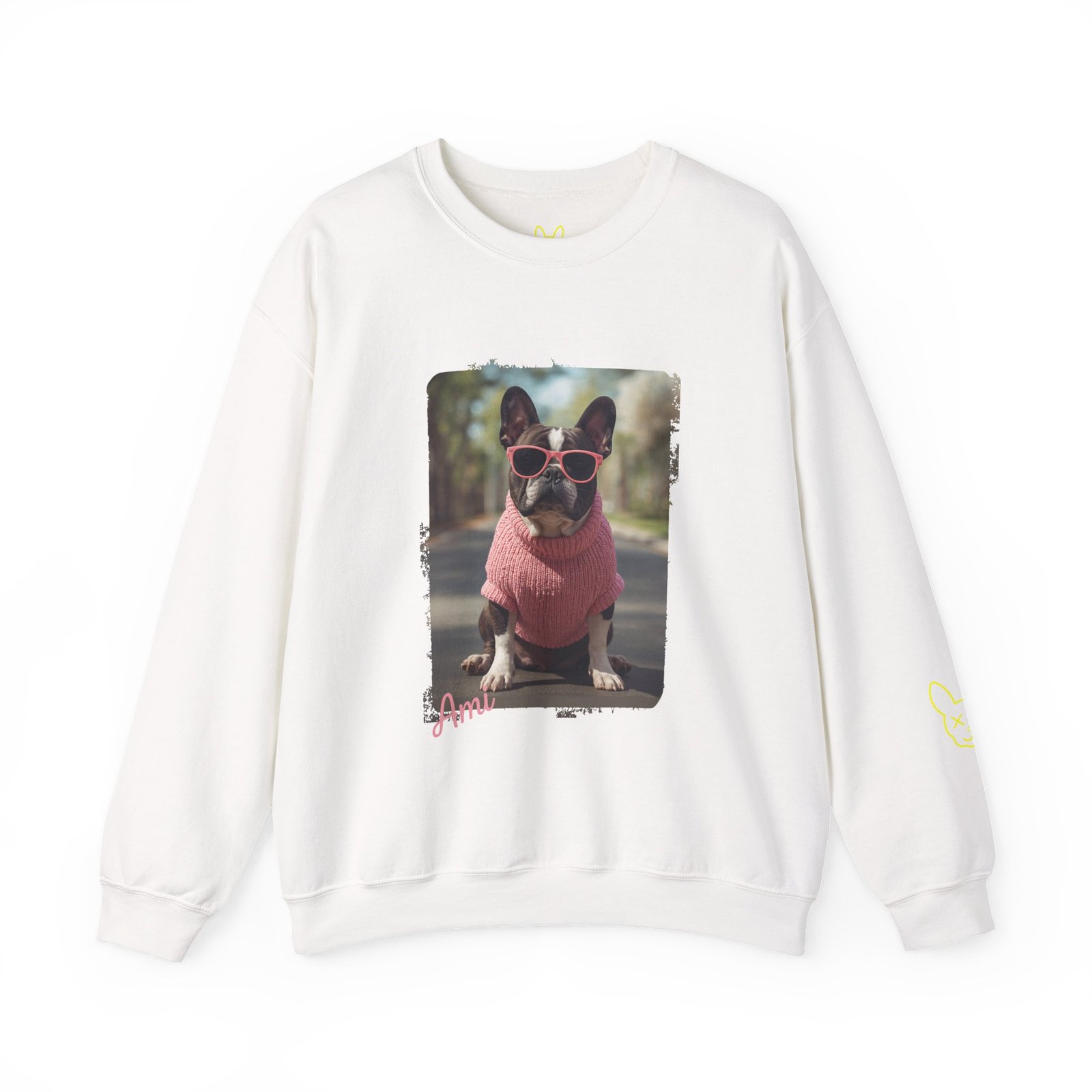 Punky Frenchie Ami Sweatshirt - Image 2