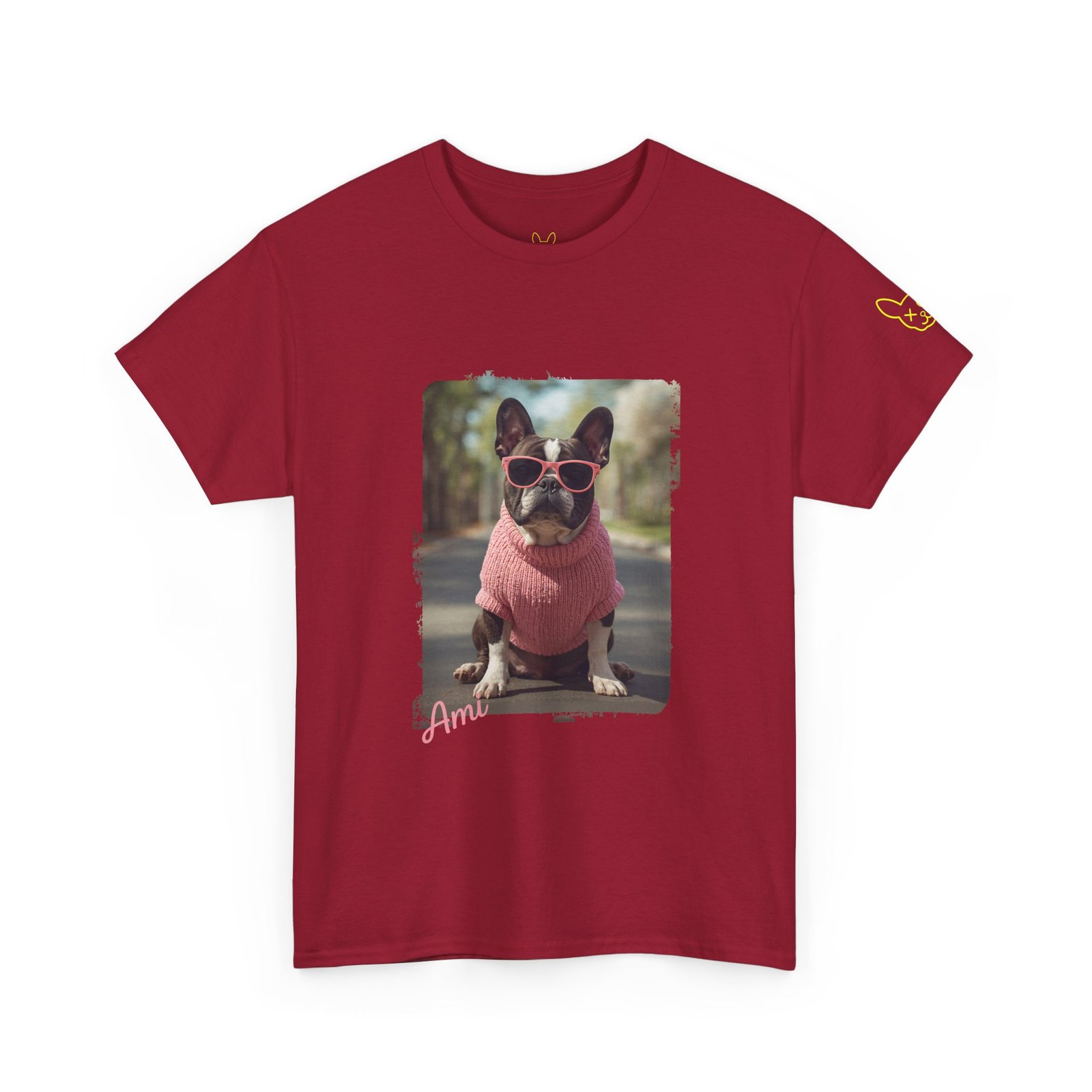 Punky Frenchie Ami Tee - Image 28