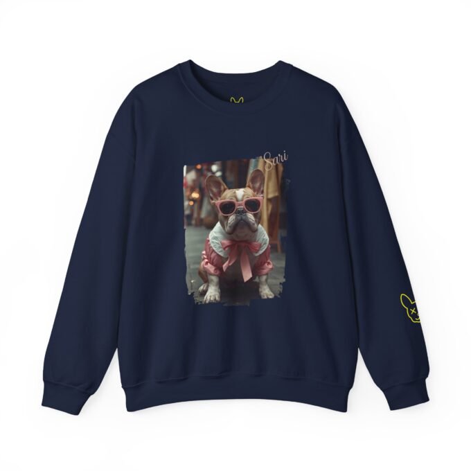 Punky Frenchie Sari Sweatshirt
