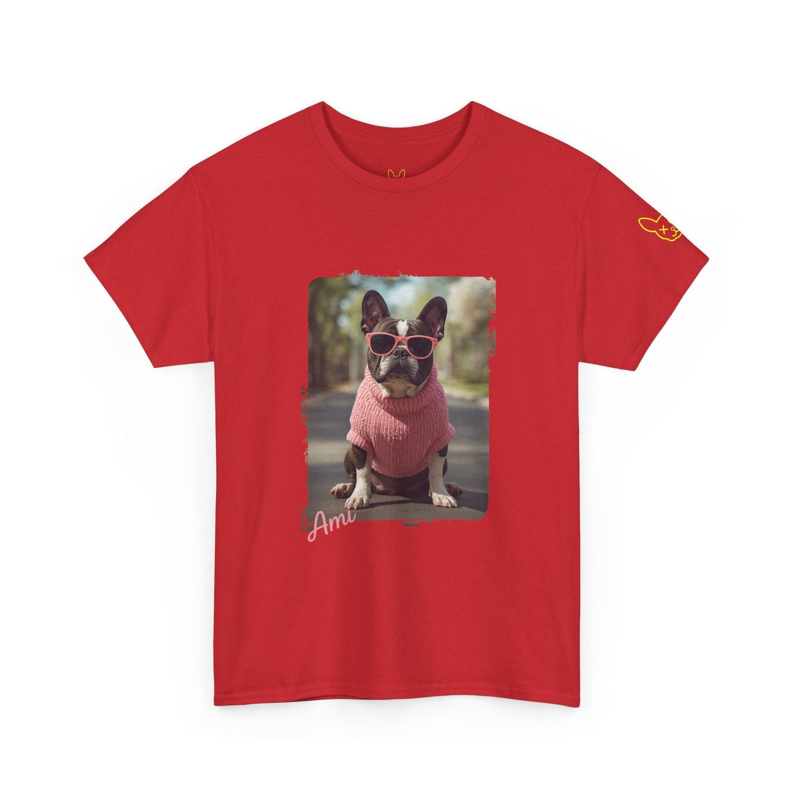 Punky Frenchie Ami Tee - Image 20