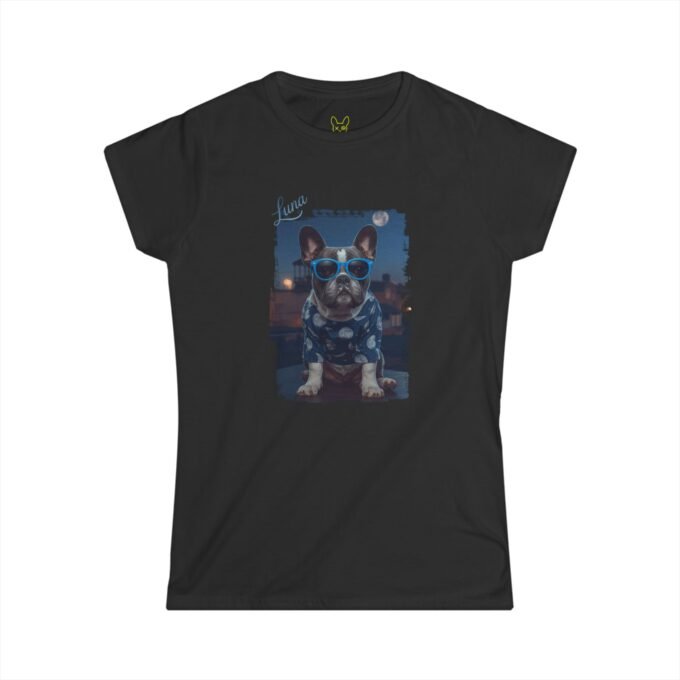 Punky Frenchie Luna Woman Tee