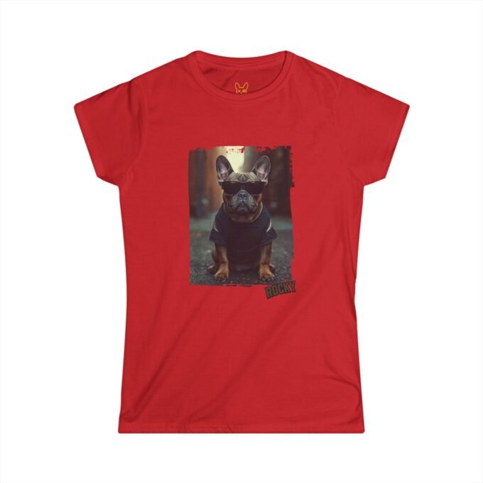 Punky Frenchie Rocky Woman Tee