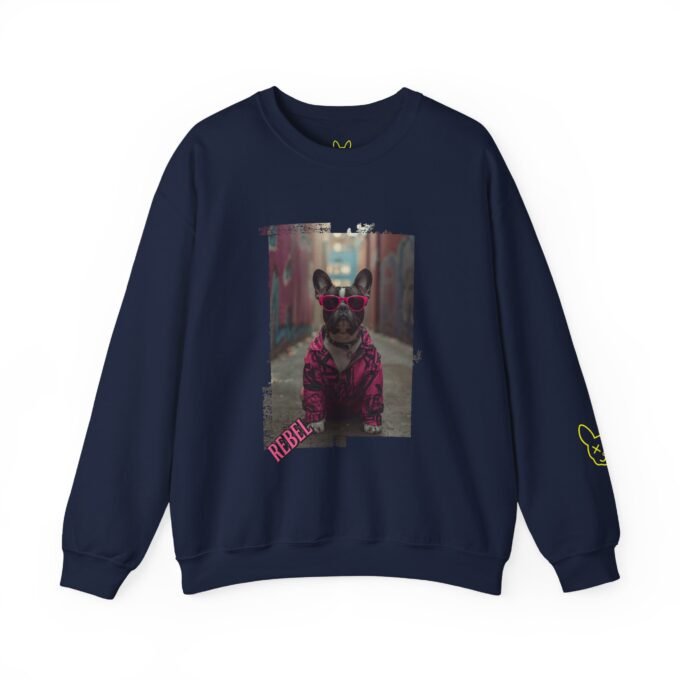 Punky Frenchie Rebel Sweatshirt
