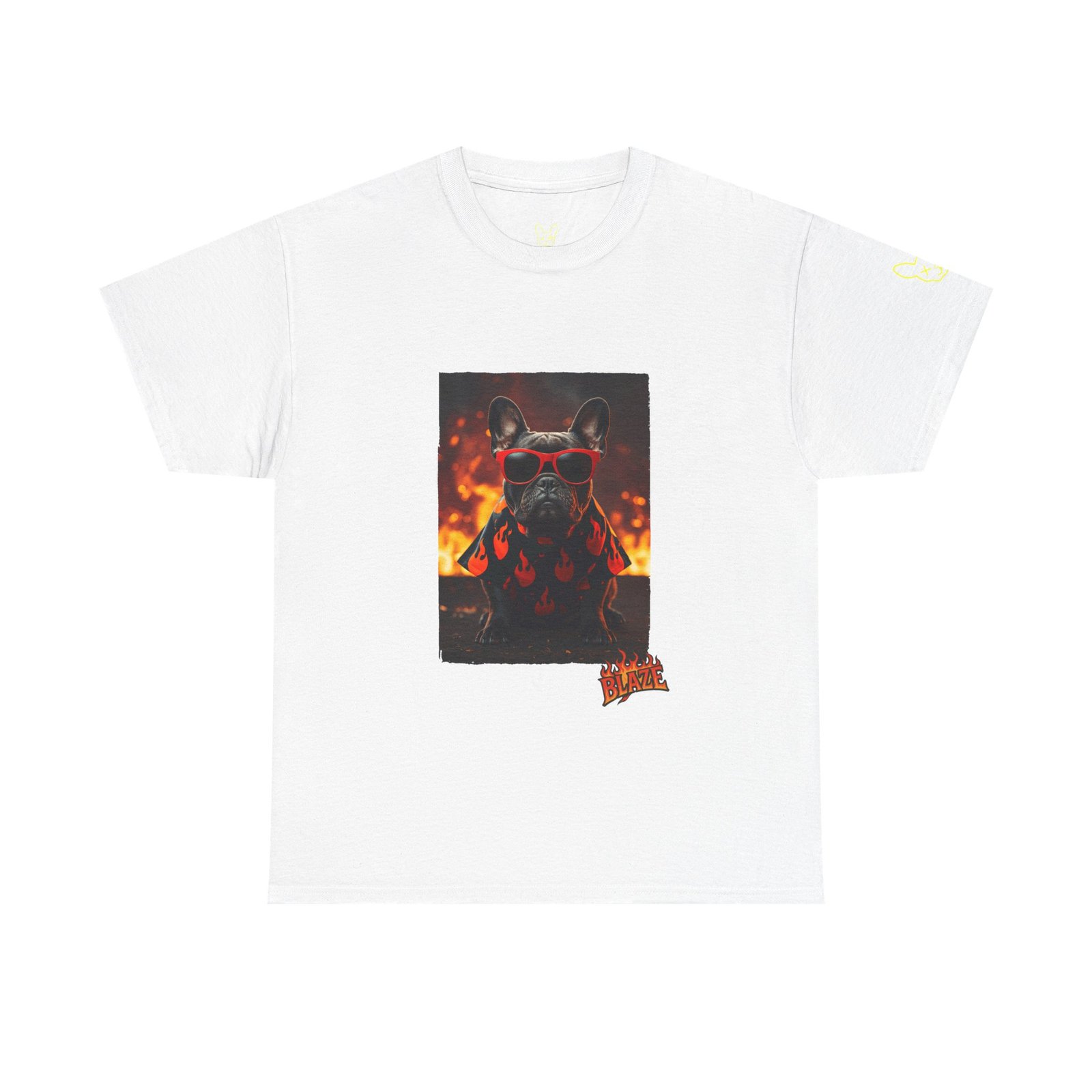 Punky Frenchie Blaze Tee - Image 2